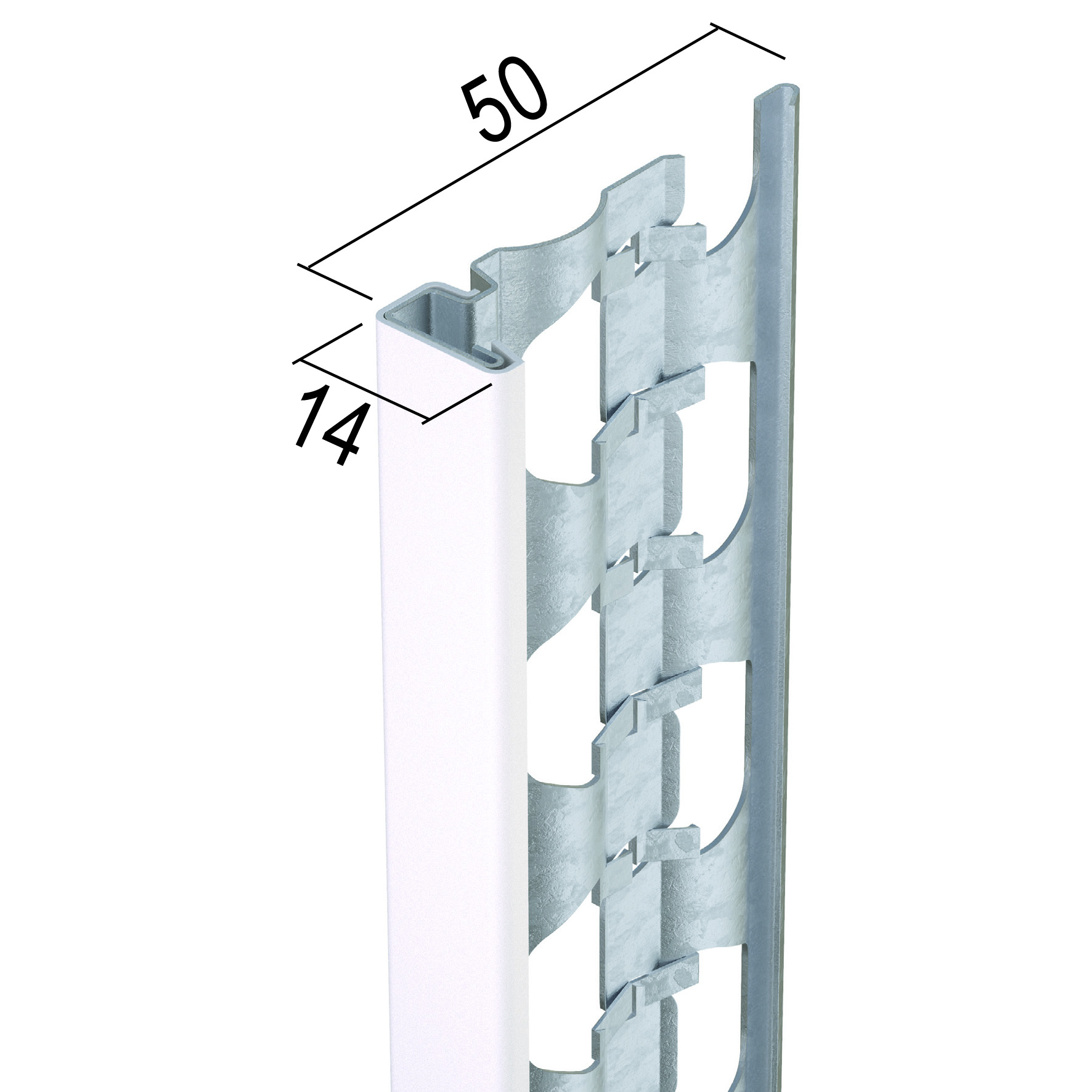 Putzabschlußprofil 1223x3000 (25 Stk)