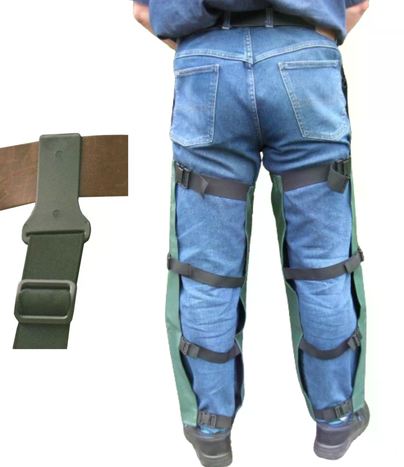 Chaps grau Rückseite offen