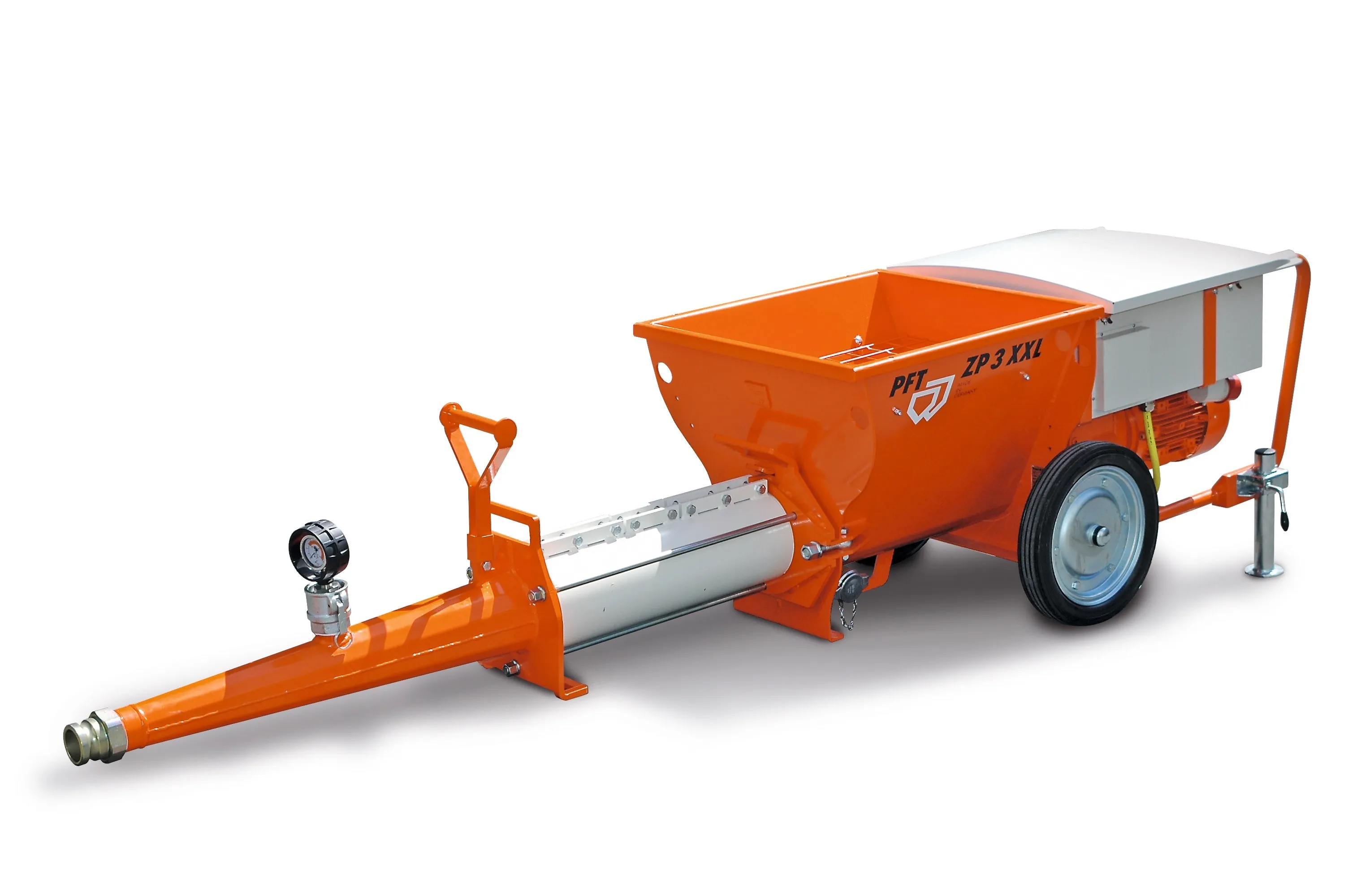 PFT ZP 3 XXL FC-400V, 400 V, 3 Ph, 50 Hz, Langer Druckflansch
