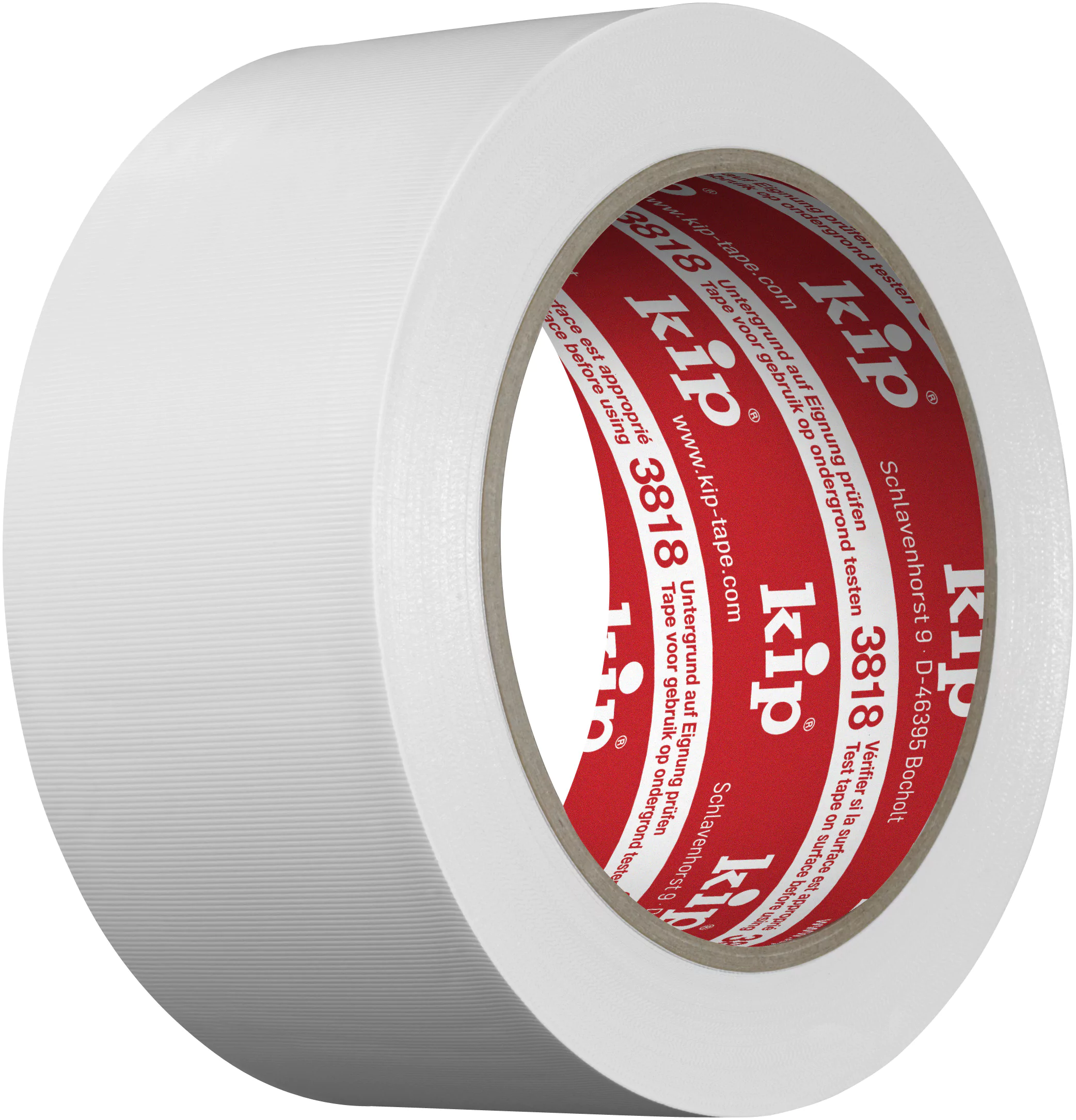 KIP Klebeband 50x33 weiß gerillt