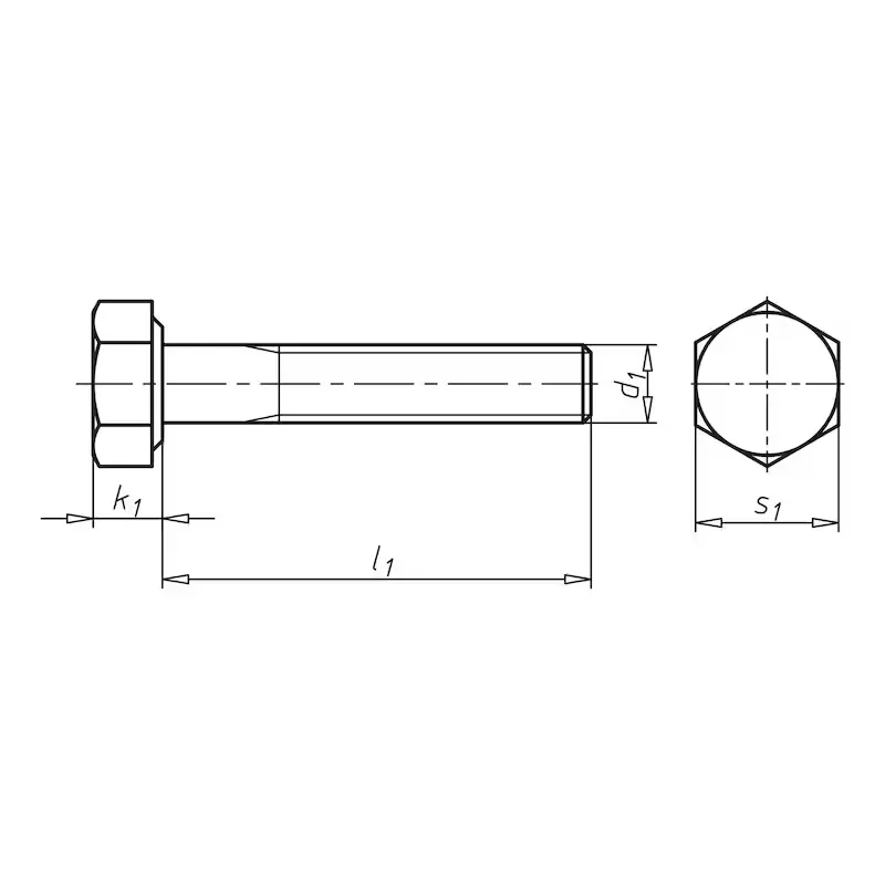 SK-Schraube 10x100 8.8