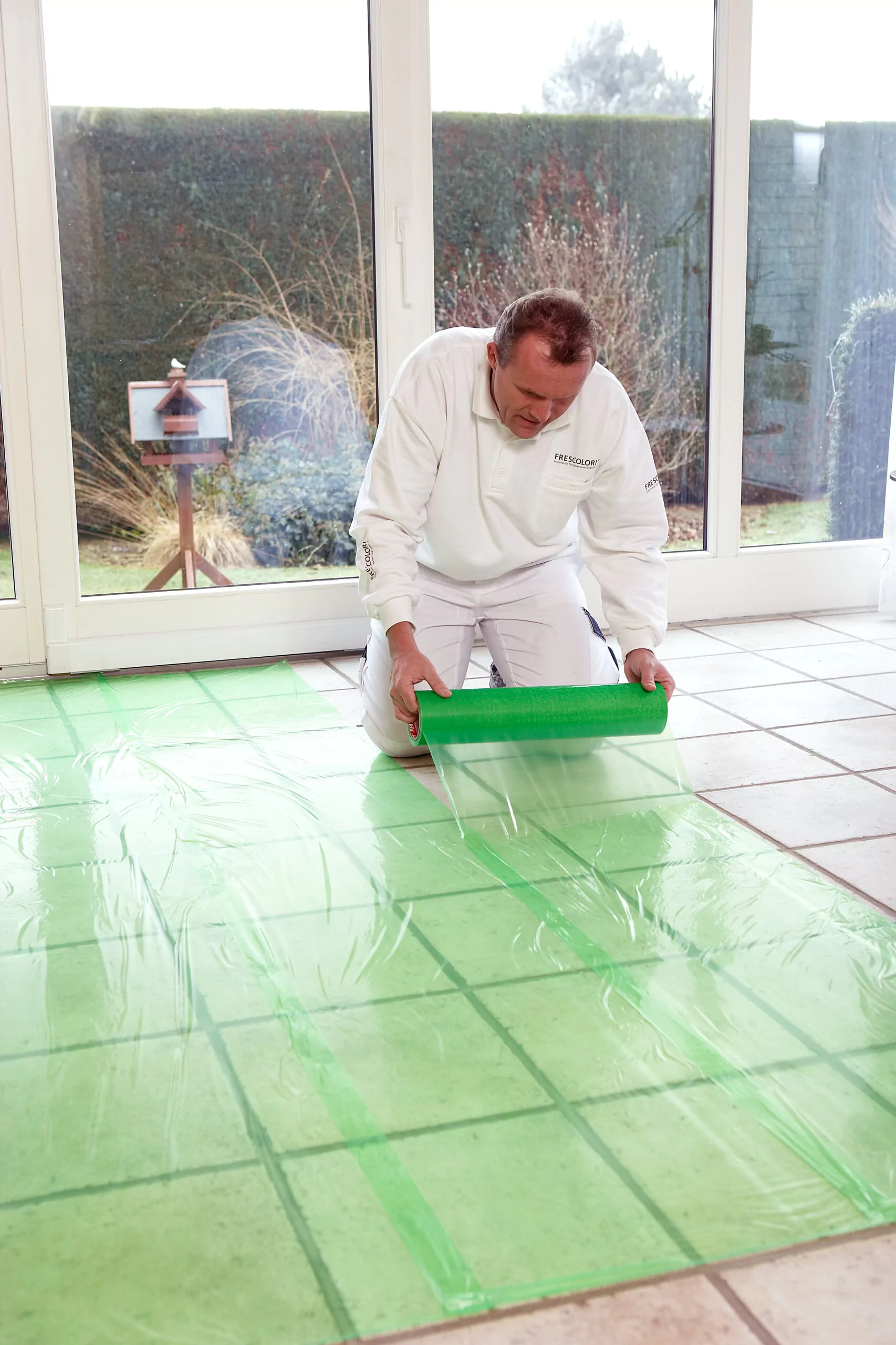 Kip Glasschutzfolie 313 250x100 grün (K 12 Rollen)