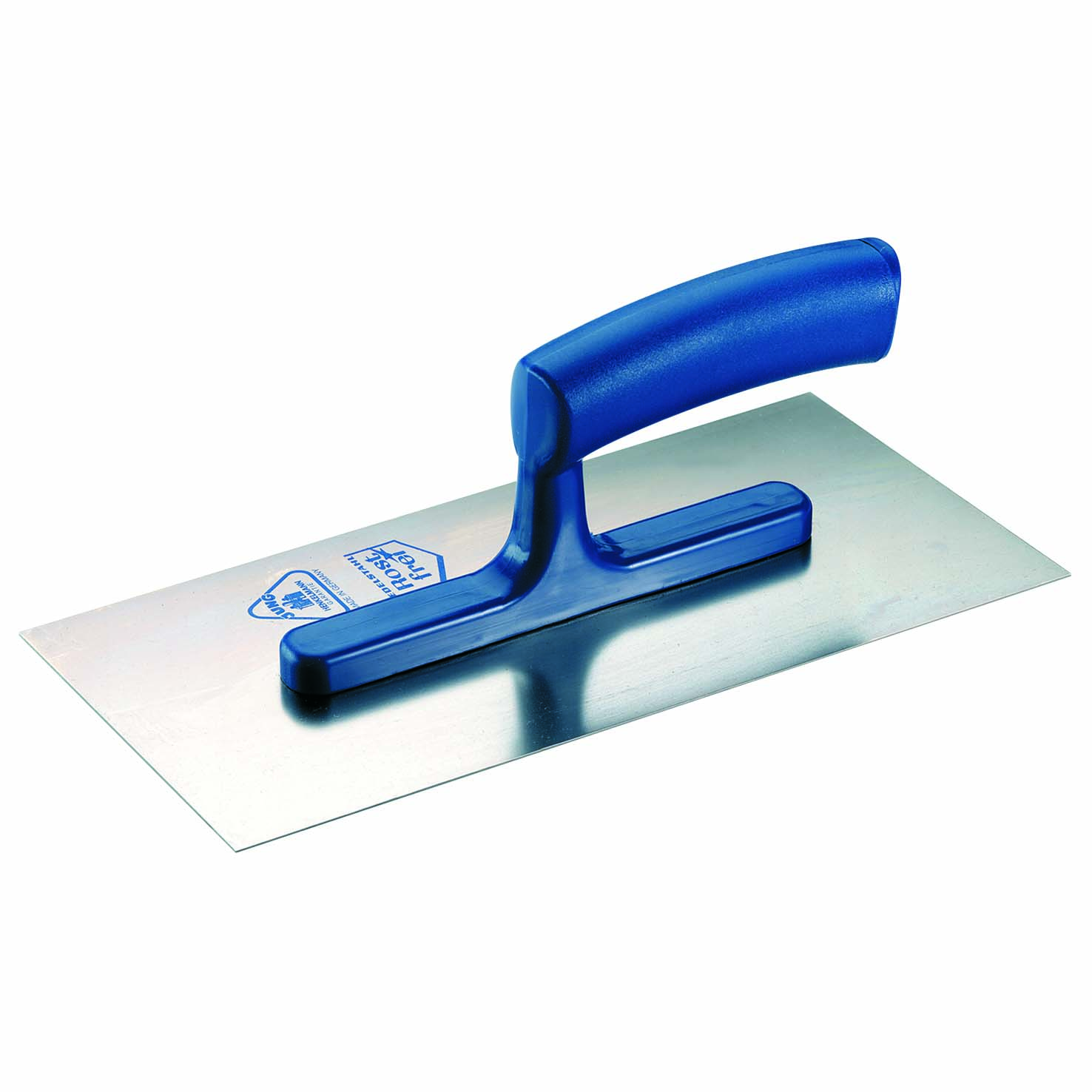 Glättkelle Jung blau rostfrei