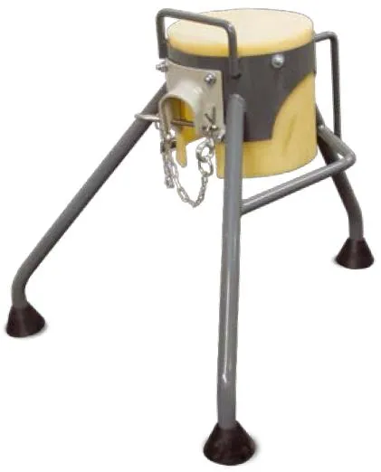 Auslaufbock Stahl PM NW65 3-Bein