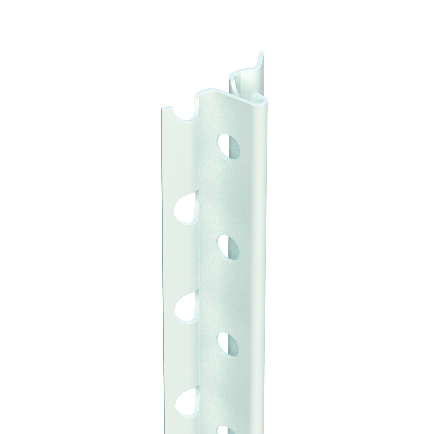 Putzlehre Alu weiß 10mm 2,6mtr (50 Stk)