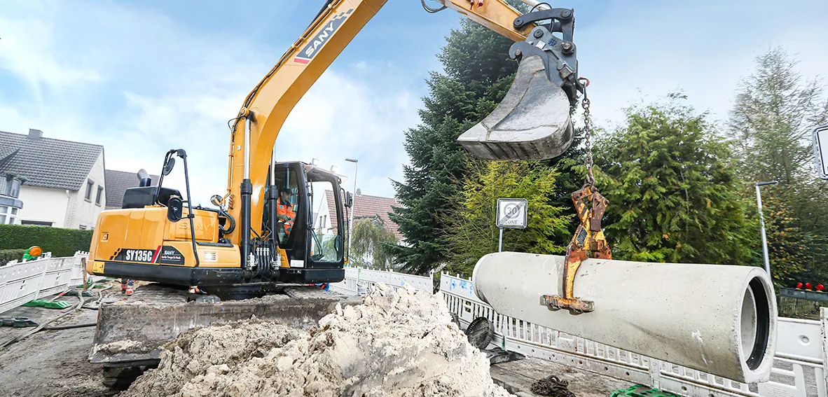 Sany 135C Kettenbagger