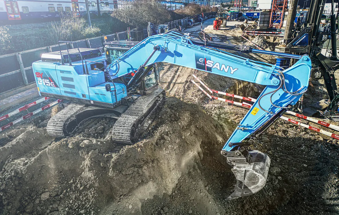Sany Raupenbagger SY215E