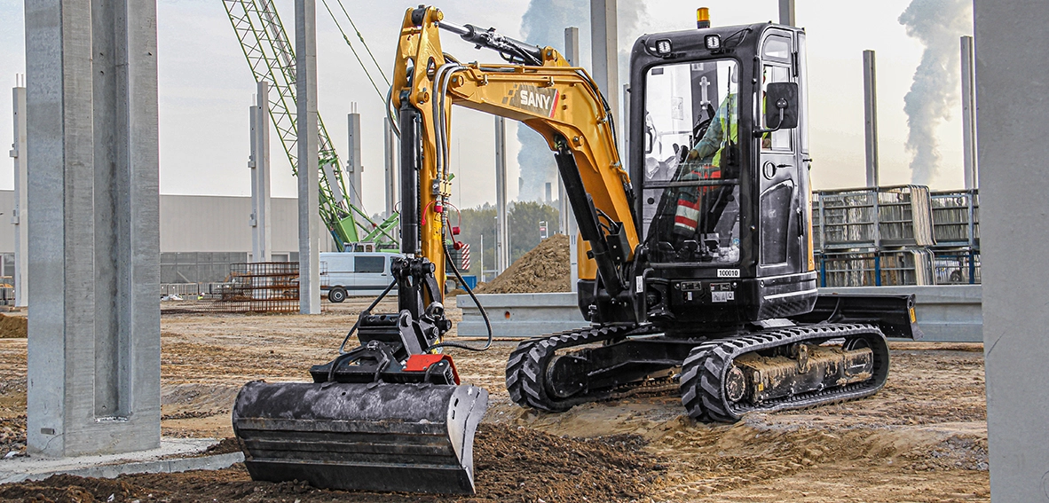 Sany SY35U Kurzheckbagger