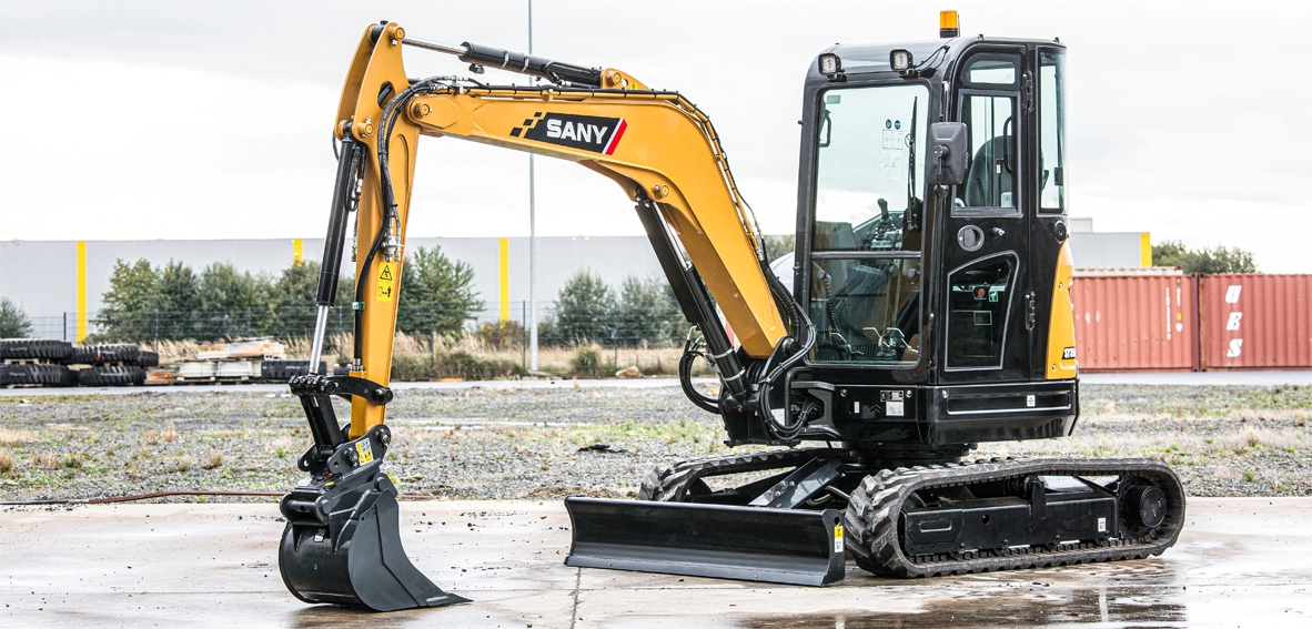 Sany SY35U Kurzheckbagger