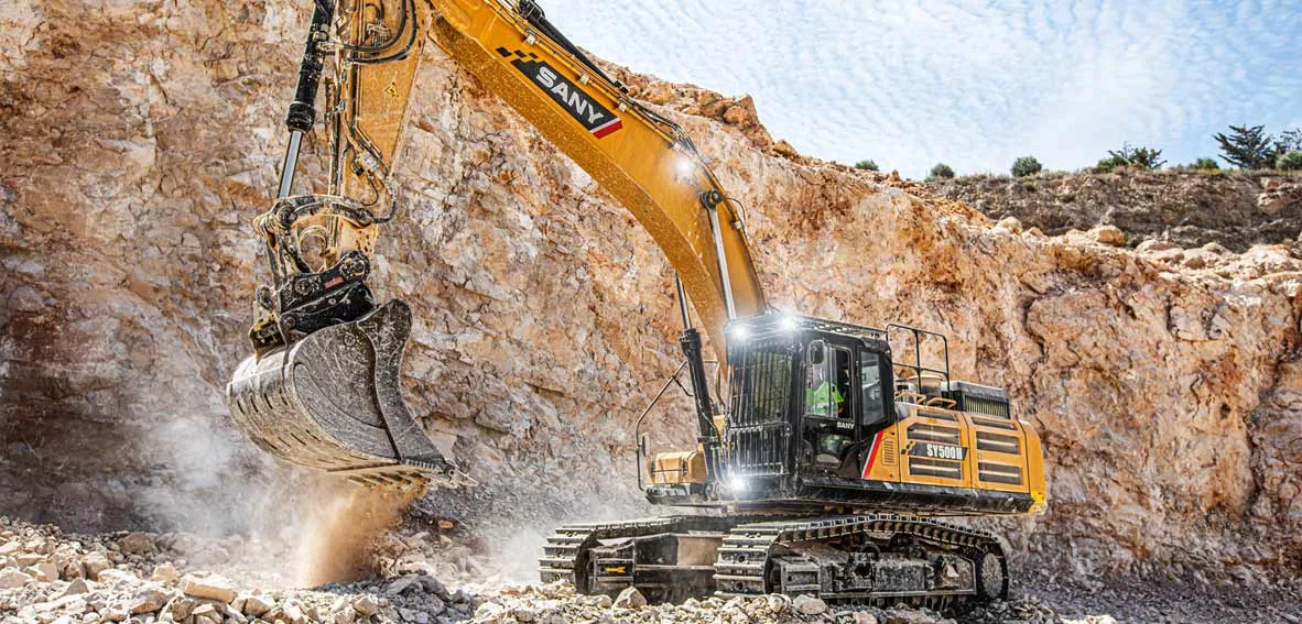 Sany Kettenbagger SY500H