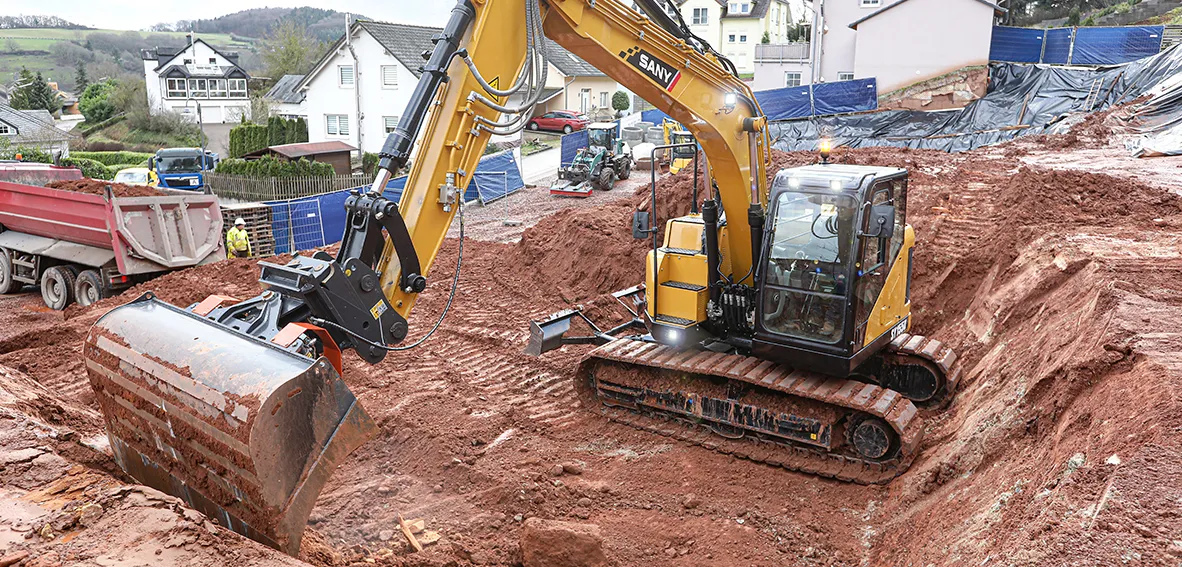 Sany Kompaktbagger SY155U
