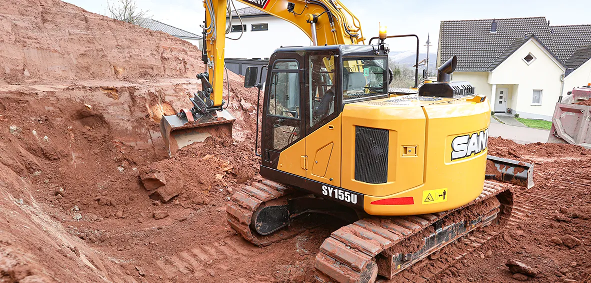 Sany Kompaktbagger SY155U