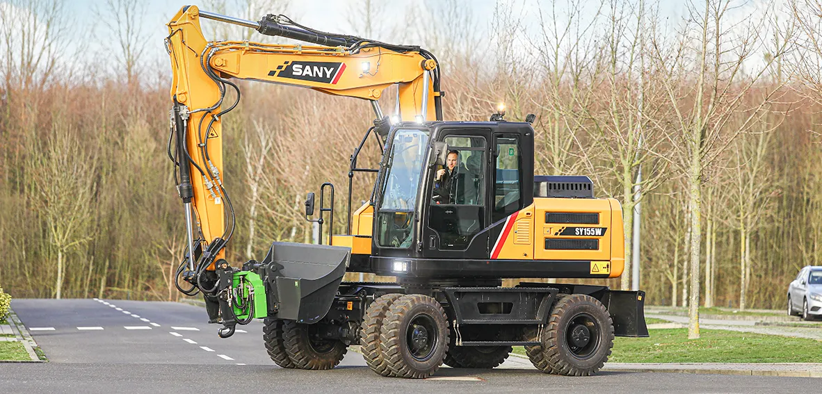 Sany SY155W Mobilbagger