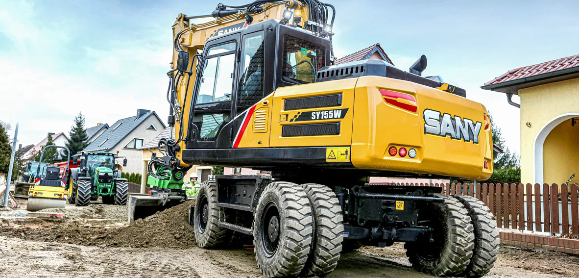 Sany SY155W Mobilbagger