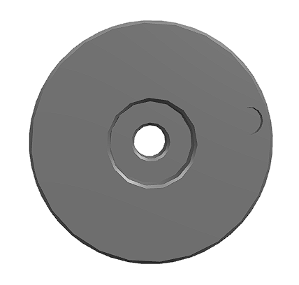 Aluscheibe DN90x25