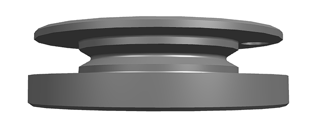 Aluscheibe DN90x25
