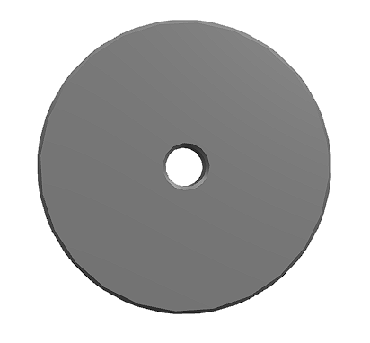 Aluscheibe DN90x25