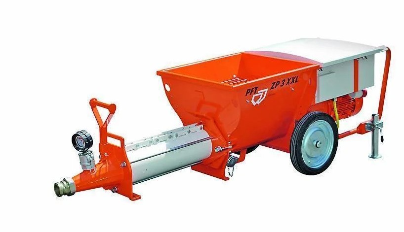 PFT ZP 3 XXL FC-400V, 400 V, 3 Ph, 50 Hz, Kurzer Druckflansch