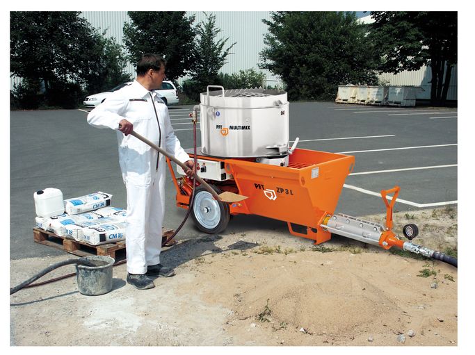 PFT ZP 3 L MULTIMIX vario, 400 V, 3 Ph, 50 Hz