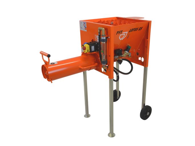PFT Durchlaufmischer LOTUS XS für Mörtelanwendung 230 V, 1 Ph, 50 Hz